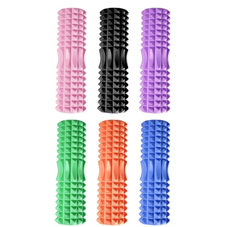 3-In-1 Eva Foam Roller Set For Muscle Relaxation And Yoga 45Cm Pink 4