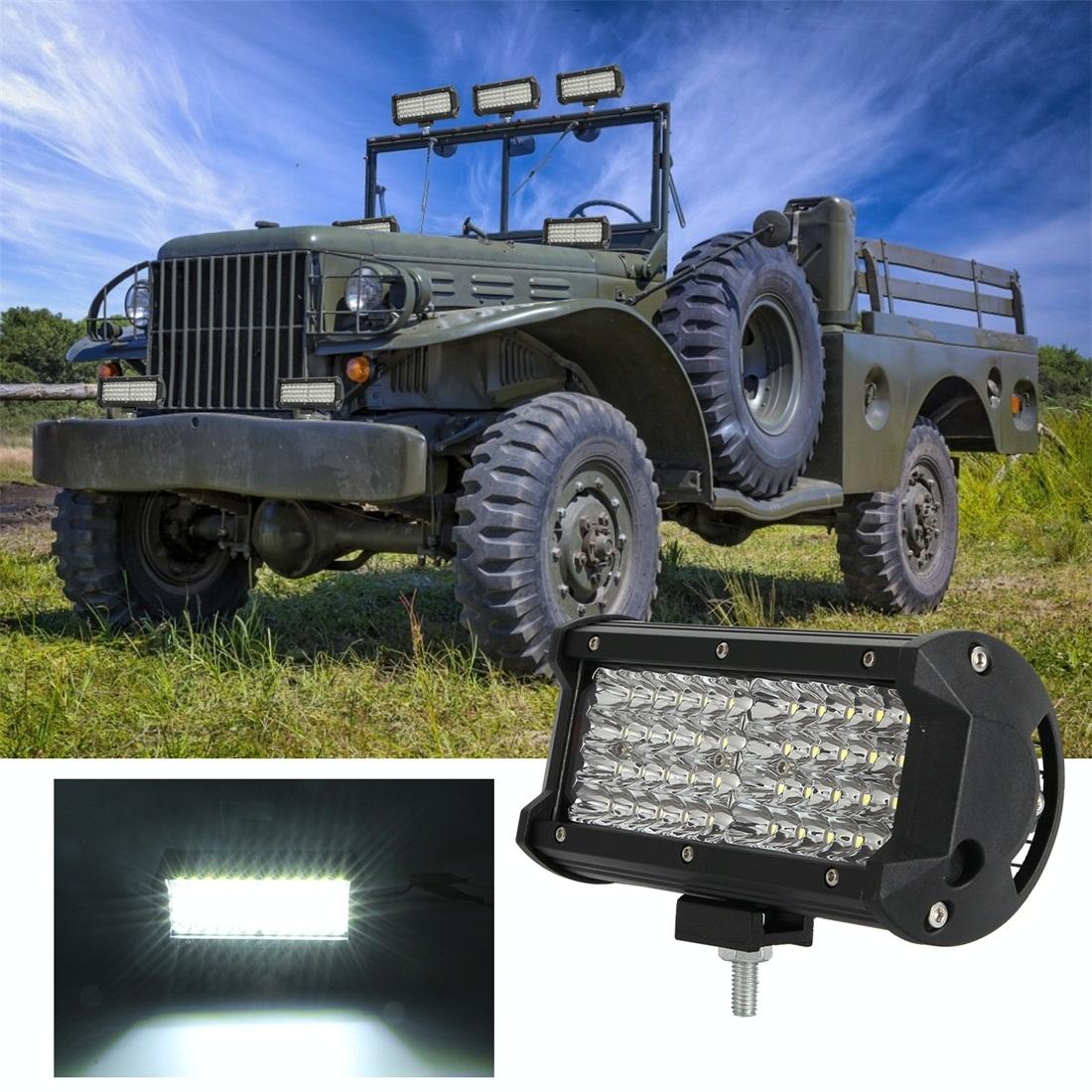 28W 10 - 30V Dc 6000K 7 Inch 40 Leds Offroad Truck Car Driving Light Work Light Spotlight Fog Light 3