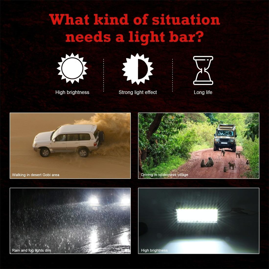 28W 10 - 30V Dc 6000K 7 Inch 40 Leds Offroad Truck Car Driving Light Work Light Spotlight Fog Light 5