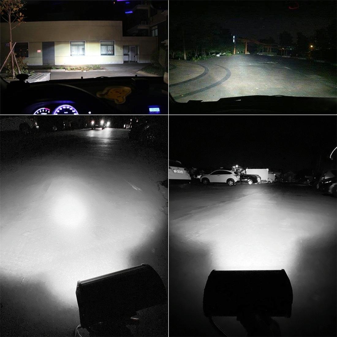 28W 10 - 30V Dc 6000K 7 Inch 40 Leds Offroad Truck Car Driving Light Work Light Spotlight Fog Light 10