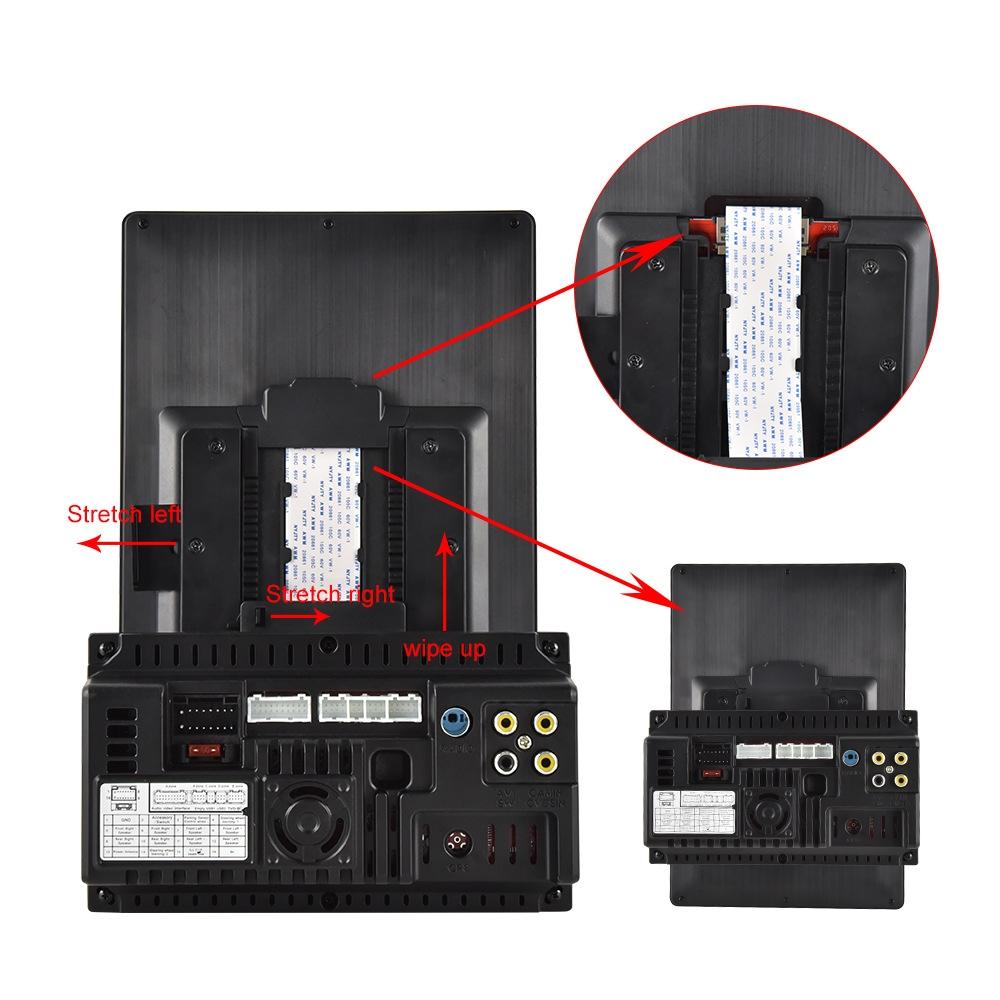 9.5 Inch Vertical Screen Car Mp5 Player - Dual Spindle + 12 Cam 4