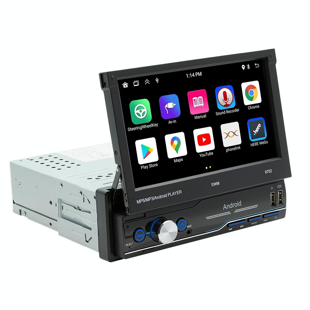 7 Inch Android Car Radio Receiver With Fm Bluetooth Gps Wifi - Swm 9702 3