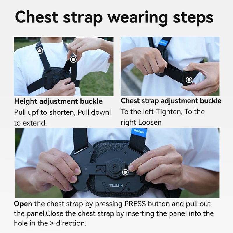Sports Camera Quick Release Chest Strap - Accessory 4