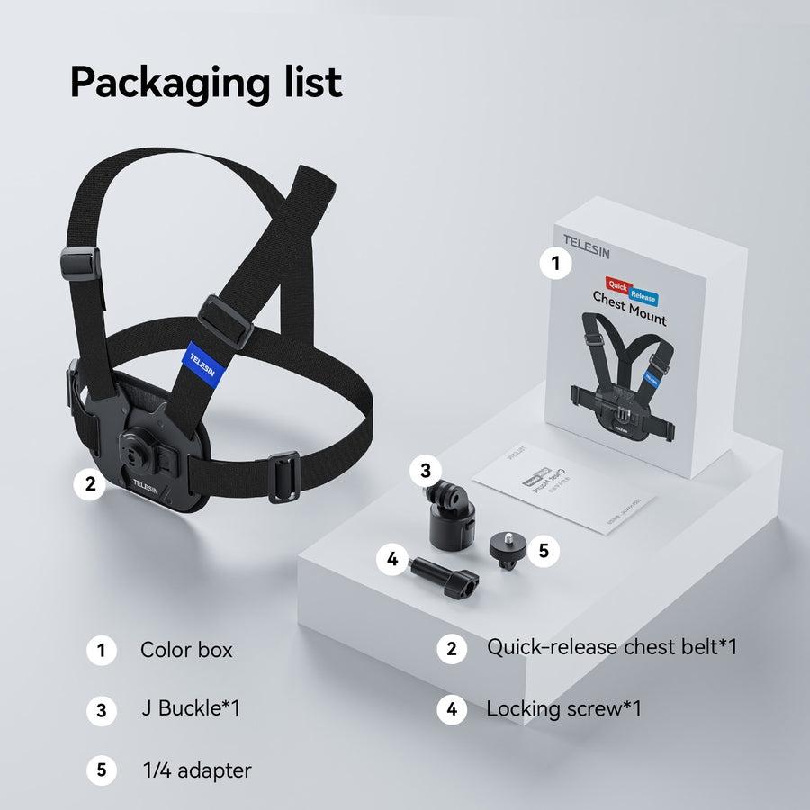 Sports Camera Quick Release Chest Strap - Accessory 6