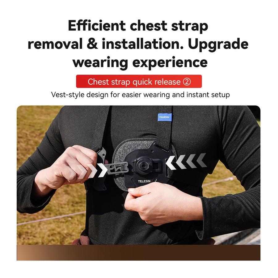 Sports Camera Quick Release Chest Strap - Accessory 10