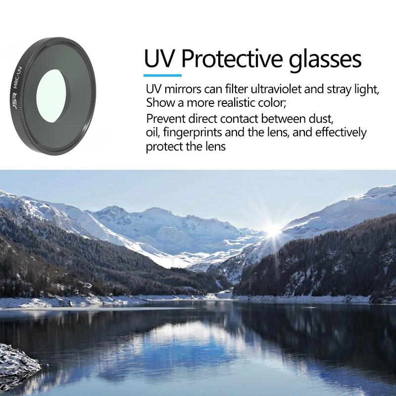 3-piece Lens Filter Set for Dji Action Camera 6