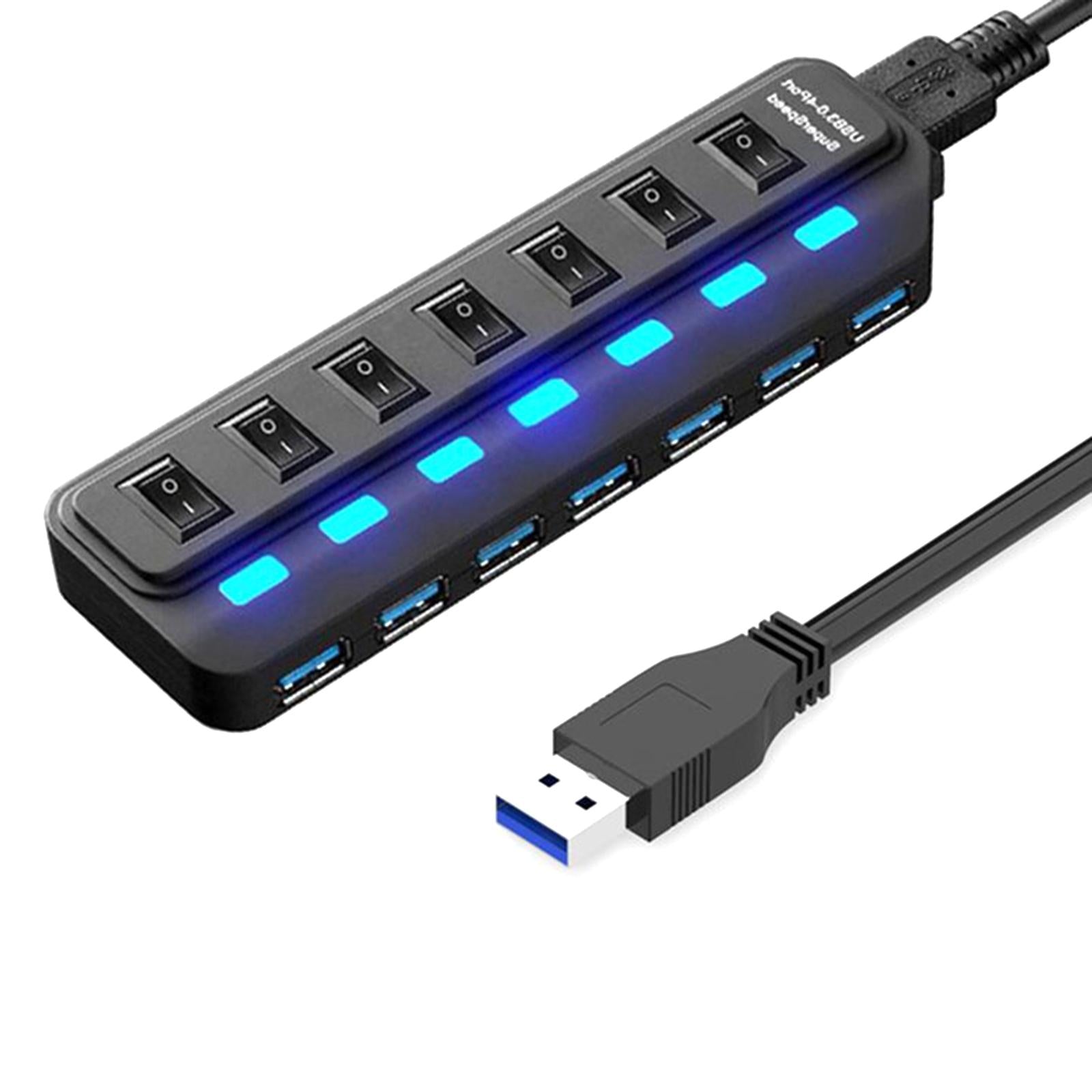7-Port Usb 3.0 Hub With Independent Switching 3