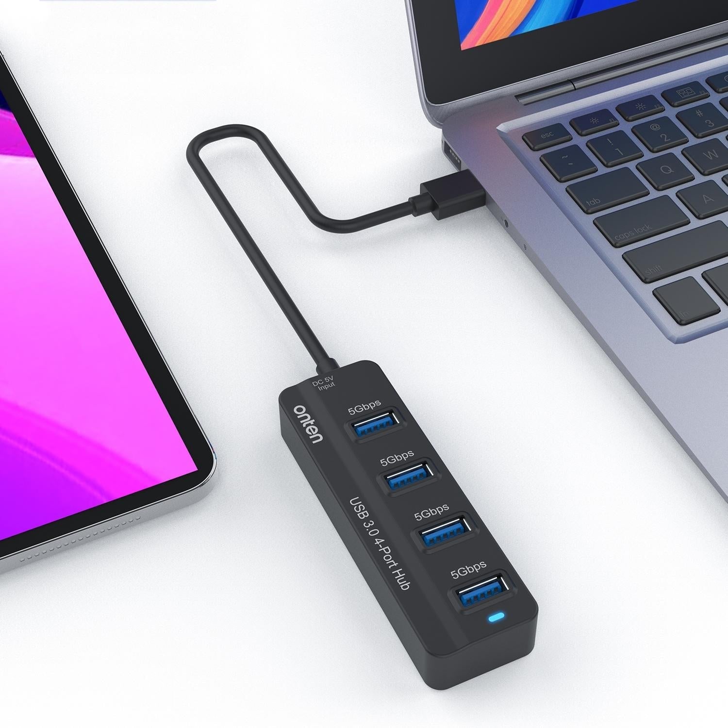 4-In-1 Usb3.0 Docking Station With 4 Ports 5