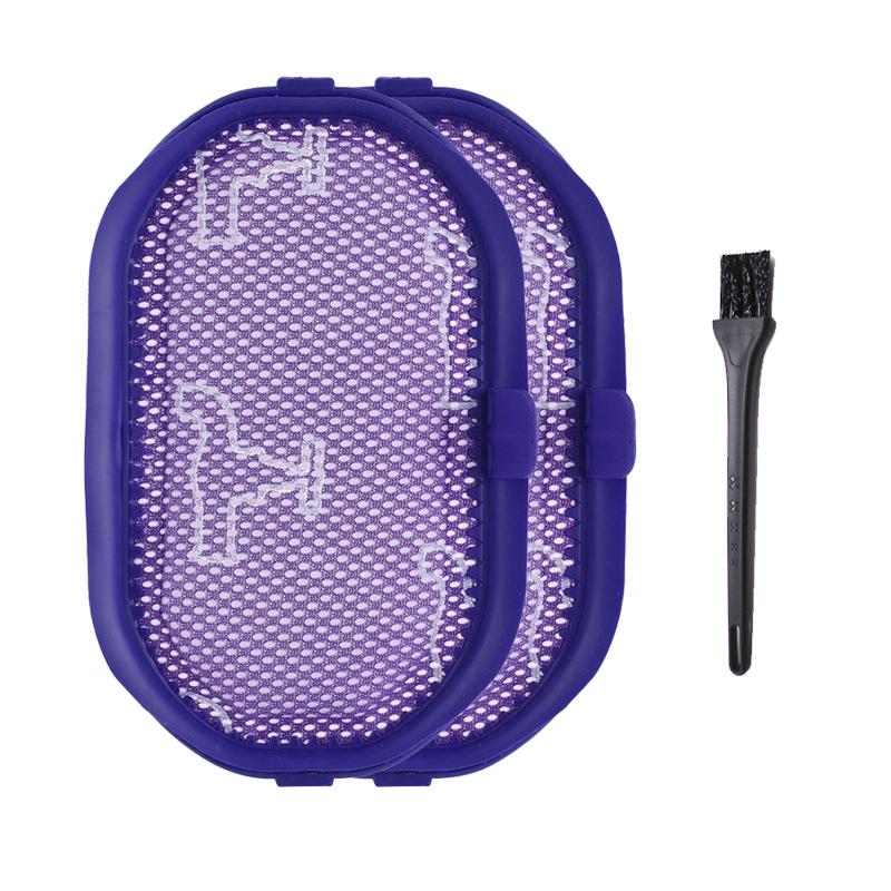 3-in-1 Strainer & Cleaning Brush for Dyson Vacuum Cleaner - Set of 2 3