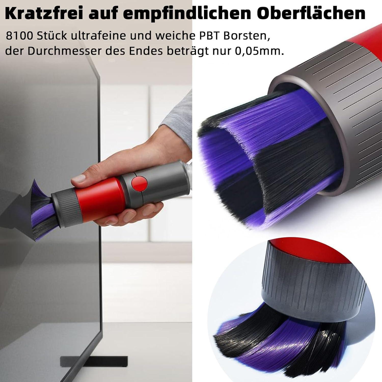 Soft Bristle Dusting Brush for Dyson Vacs V7-v15 5