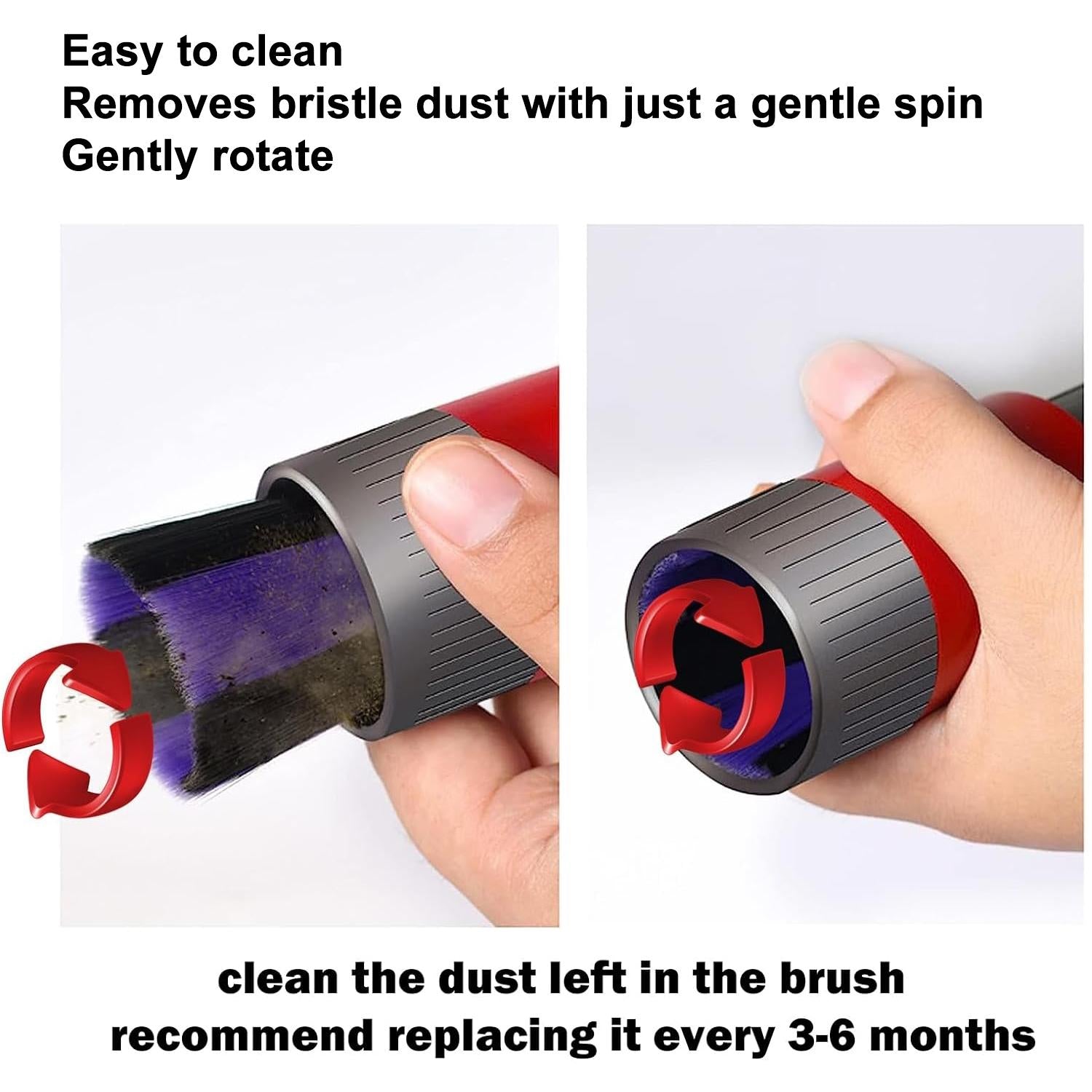 Soft Bristle Dusting Brush for Dyson Vacs V7-v15 6