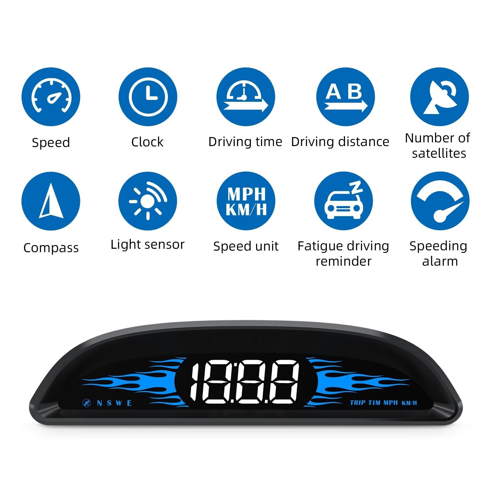Car Hd Gps Head Up Display Hud System 5