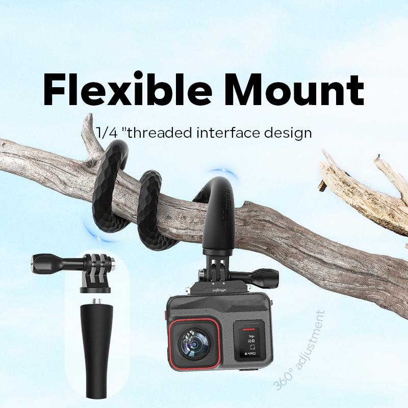 Flexible Octopus Stand for Sports Camera Vlogging - Cycling Accessory 5
