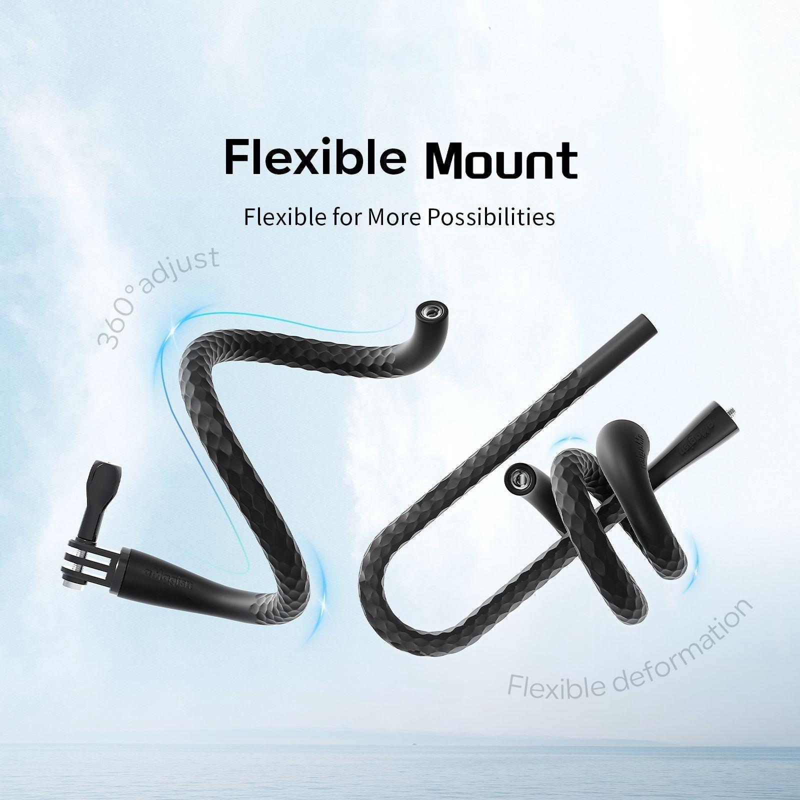 Flexible Octopus Stand for Sports Camera Vlogging - Cycling Accessory 12