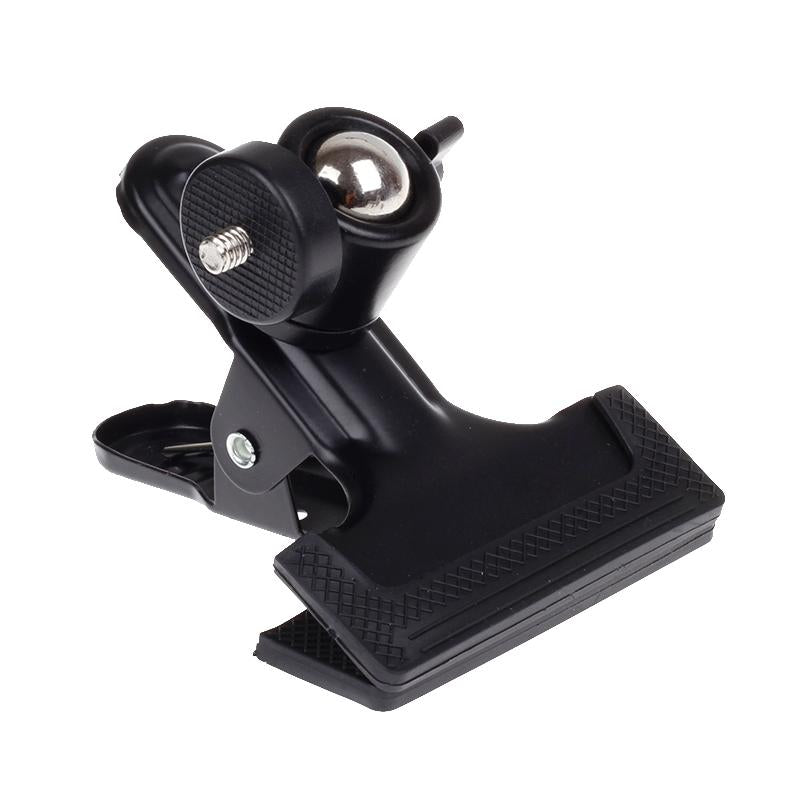 Sport Camera Backpack Hat Clip Mount - 360 Degree Rotation 4