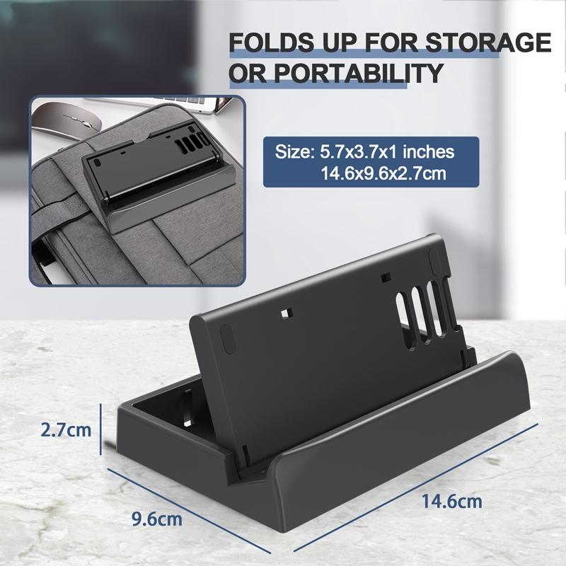 Steam Deck / Switch Adjustable Base Bracket - Universal Fit 4