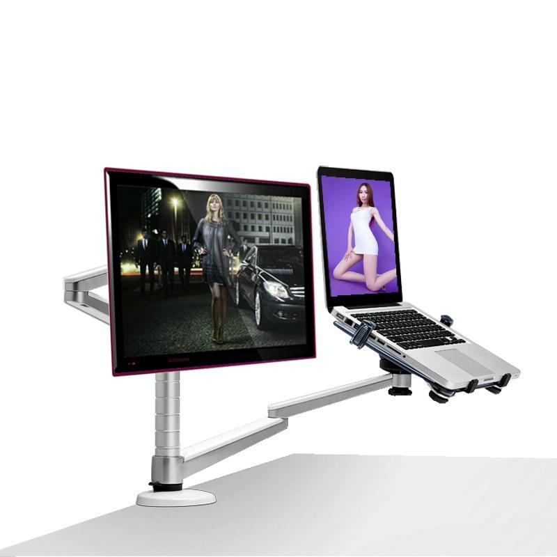 Versatile Desktop Monitor Stand - Space-saving Design 3