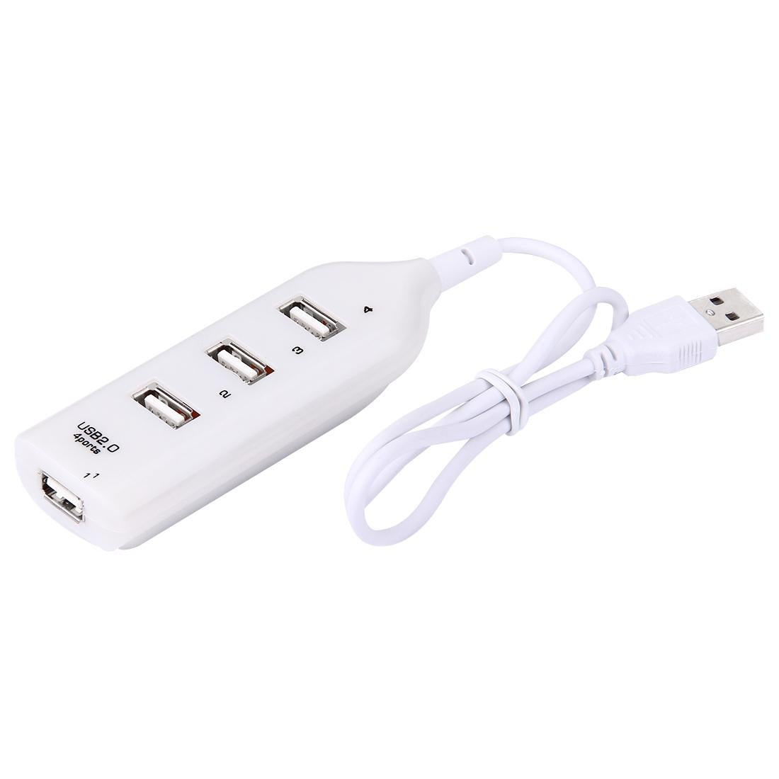 4-Port Usb 2.0 Hub 30Cm Cable Length - Black 7