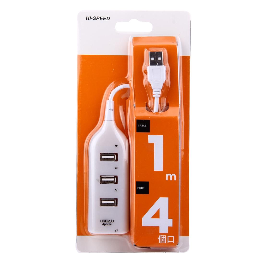 4-Port Usb 2.0 Hub 30Cm Cable Length - Black 10