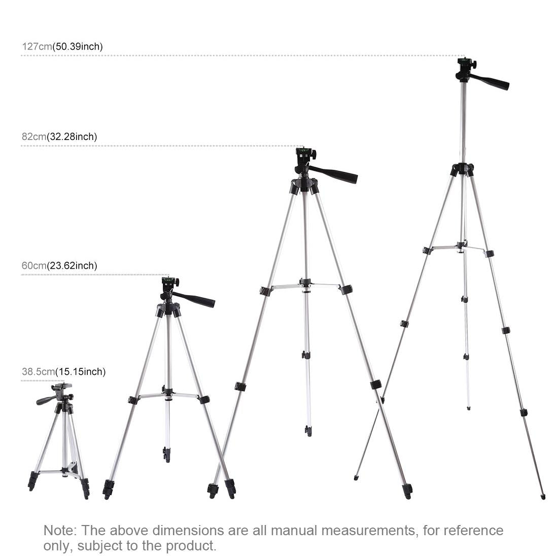 Live Broadcast Dual Phone Bracket & 6.2 Inch Led Ring Light Kit with Tripod Mount 6