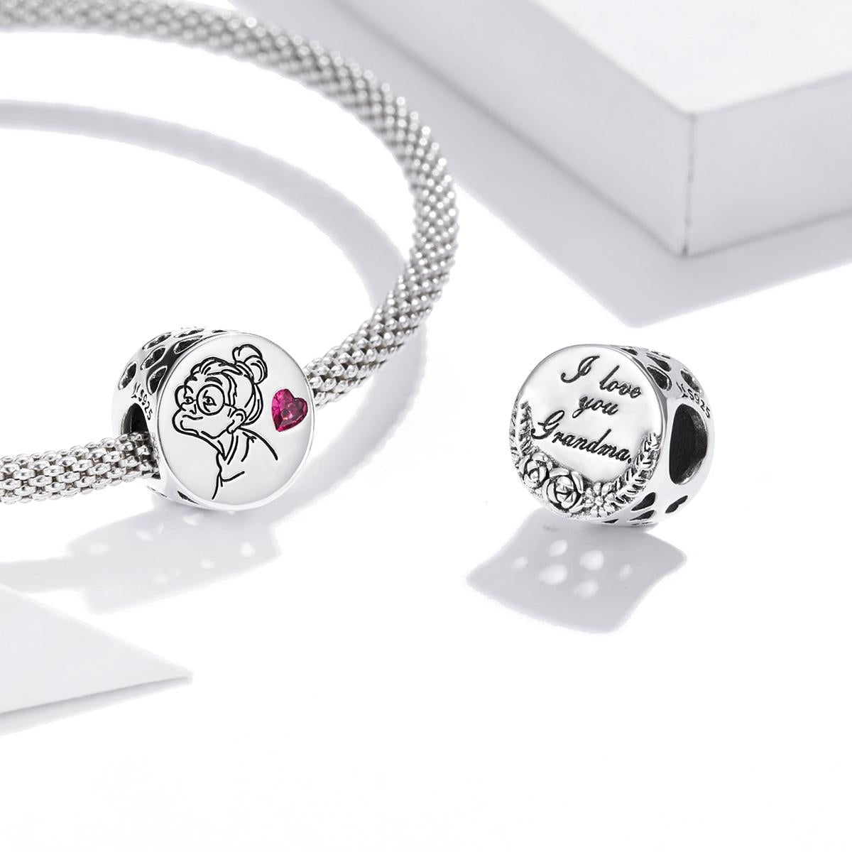 925 Sterling Silver Floral Beaded Diy Jewelry Set 8