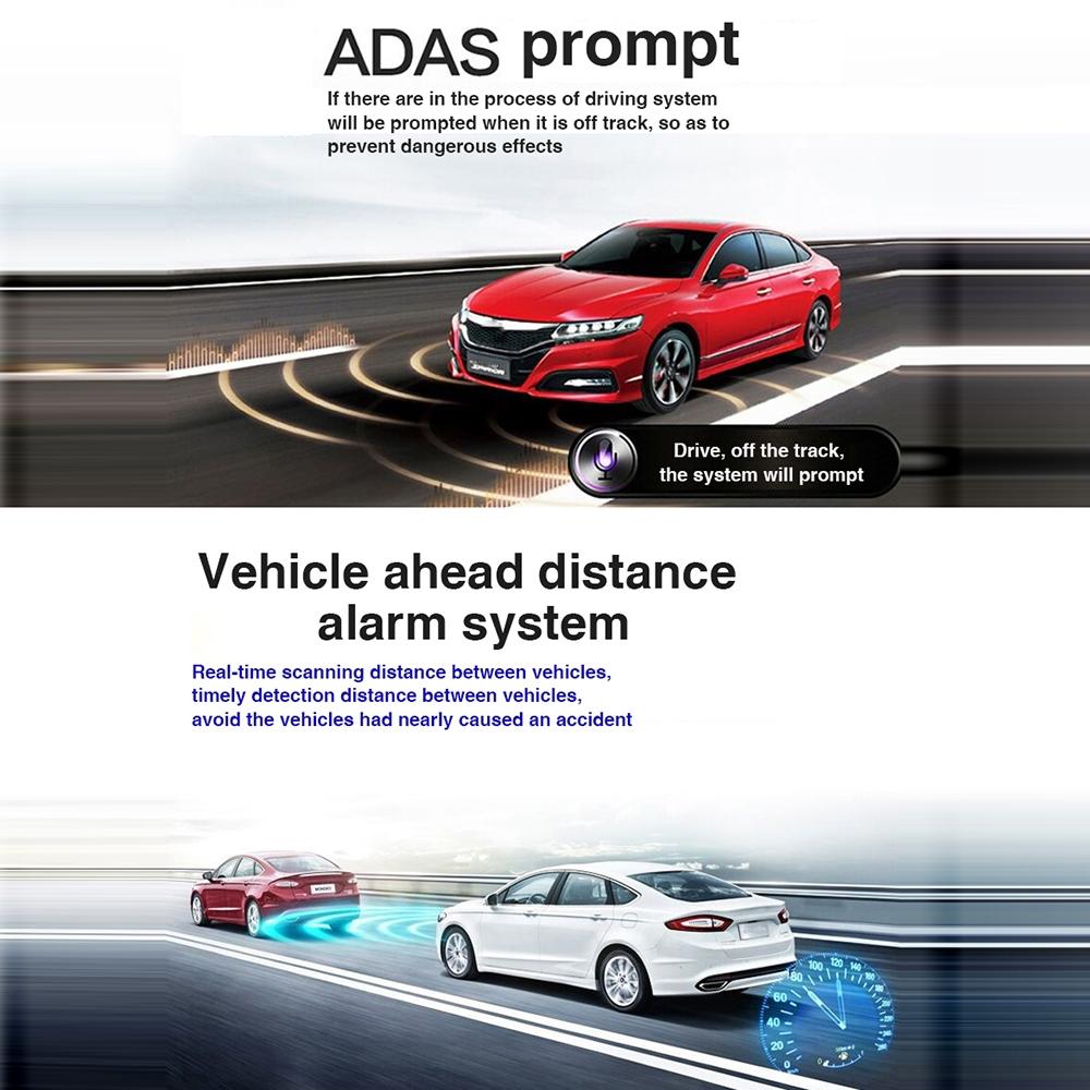 Full Hd Car Dvr with Night Vision and Adas 8