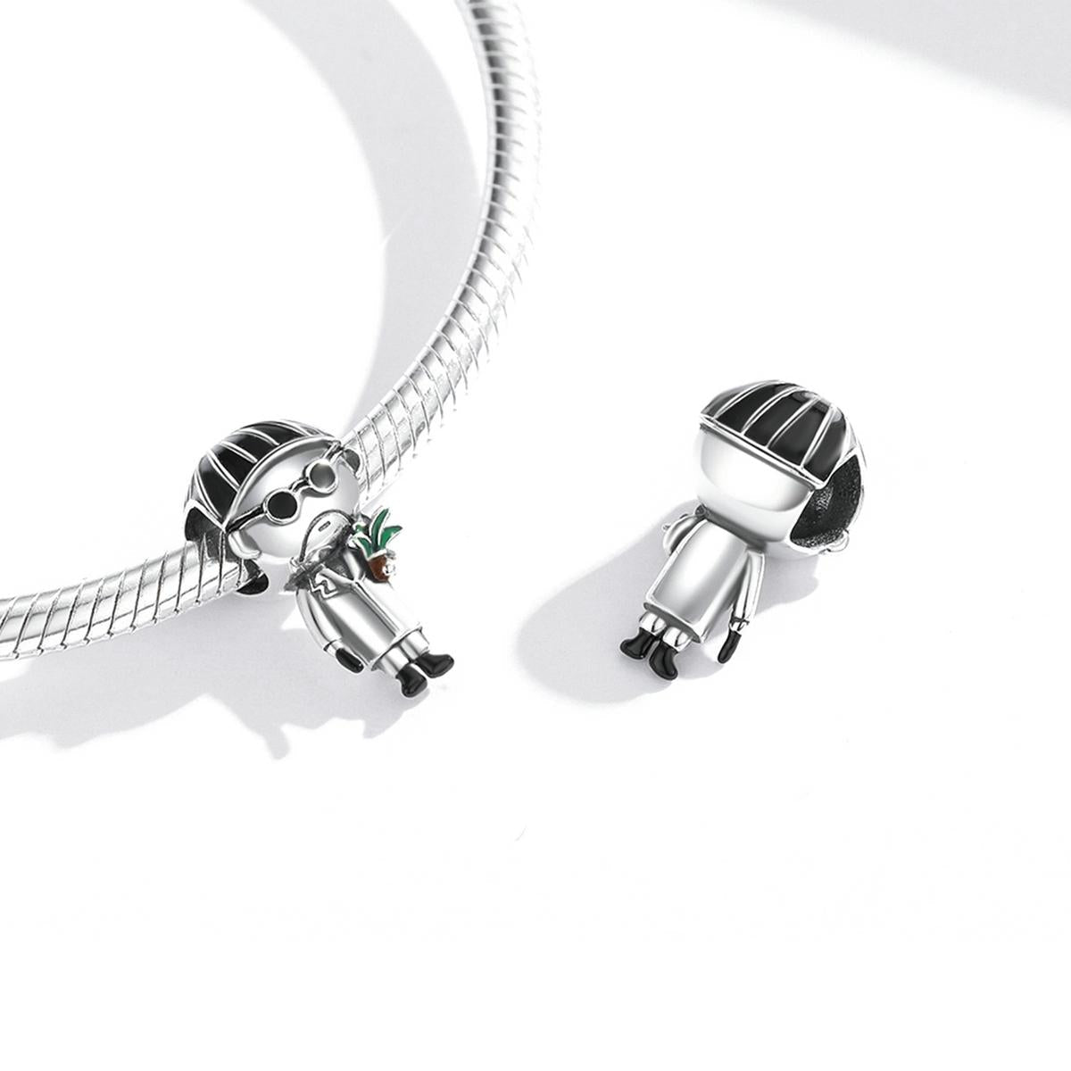 925 Sterling Silver Uncle Bead For Diy Bracelets & Necklaces 6