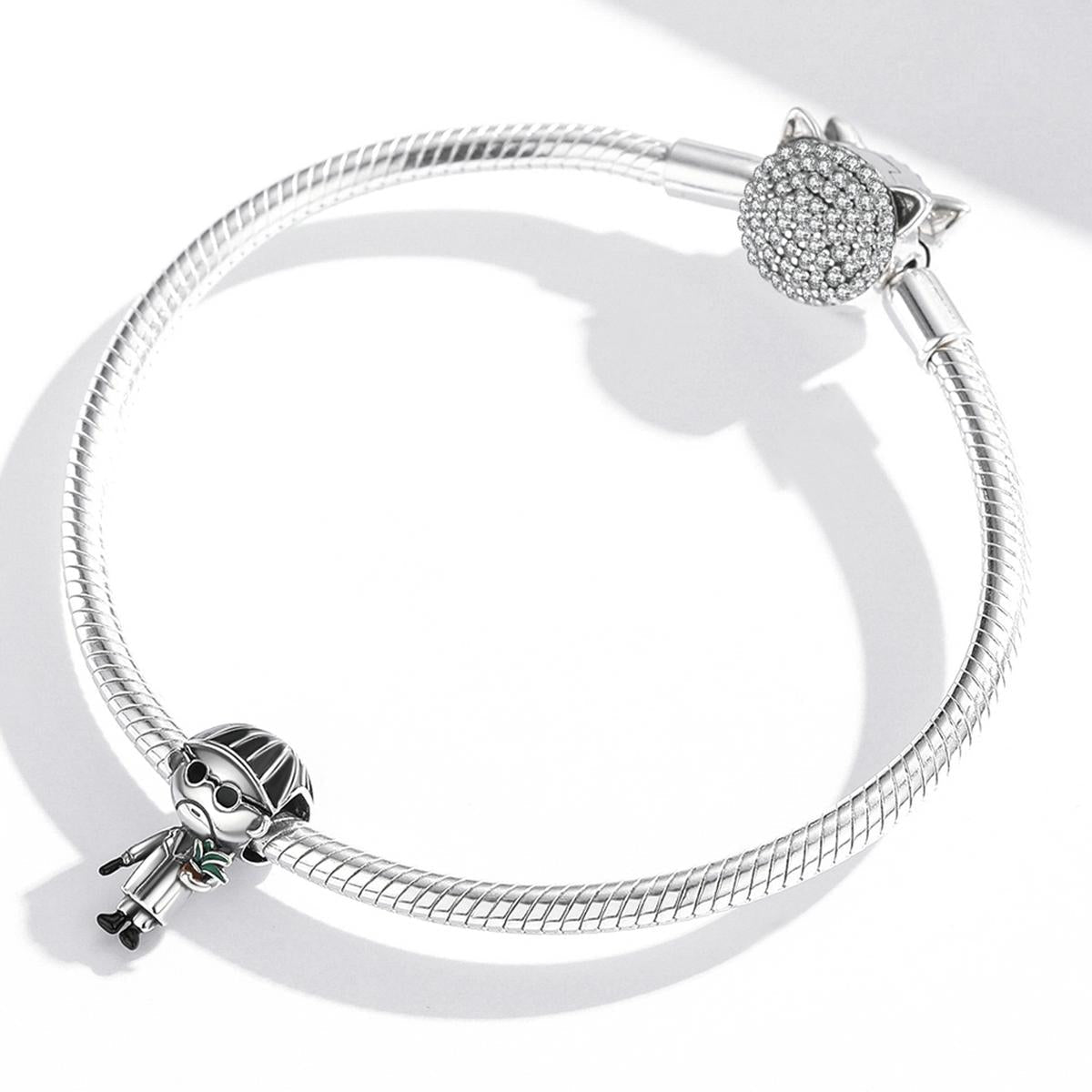 925 Sterling Silver Uncle Bead For Diy Bracelets & Necklaces 7