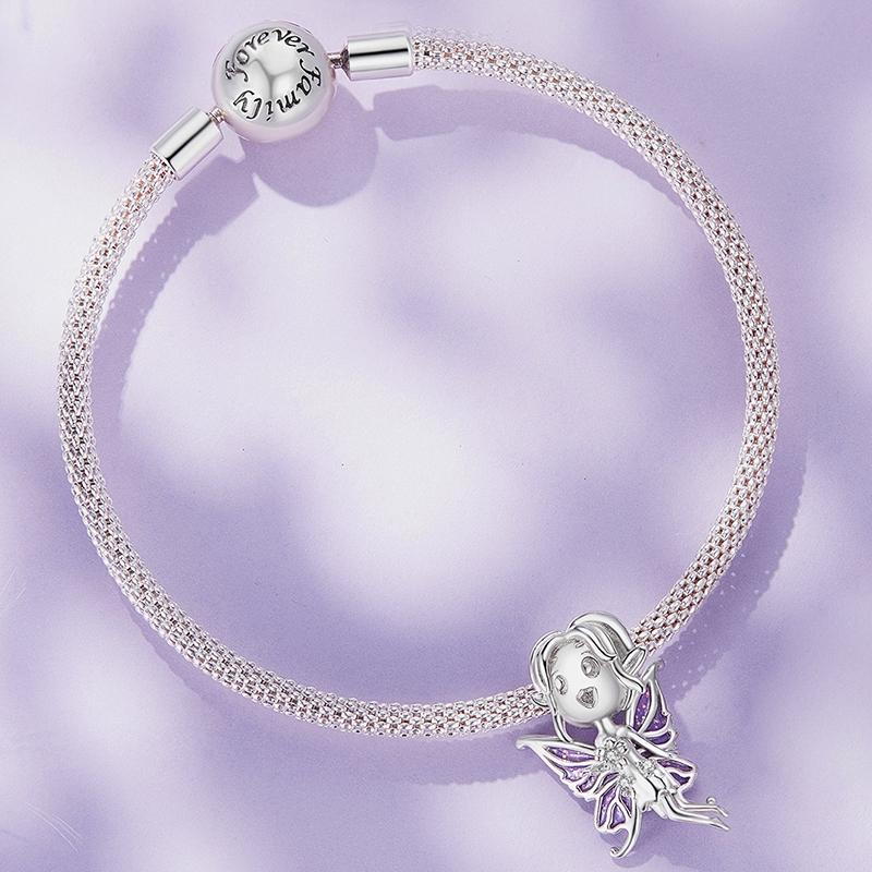 925 Sterling Silver Butterfly Pendant For Diy Bracelets Scc2544 5