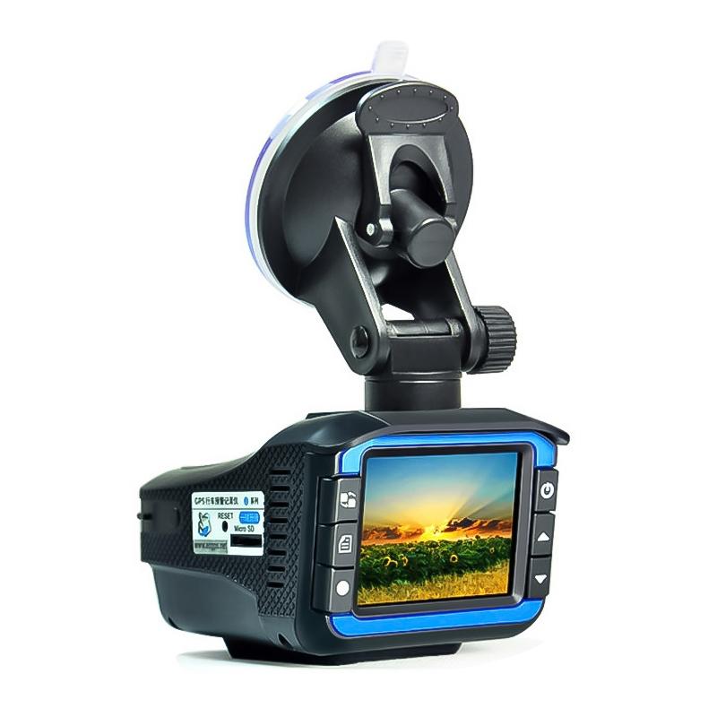 2.4 Video Camera Dvr & Radar Detector - Hd 720p 3