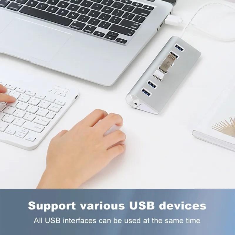 7-Port Usb 3.0 Hub With High-Speed 5Gbps 4