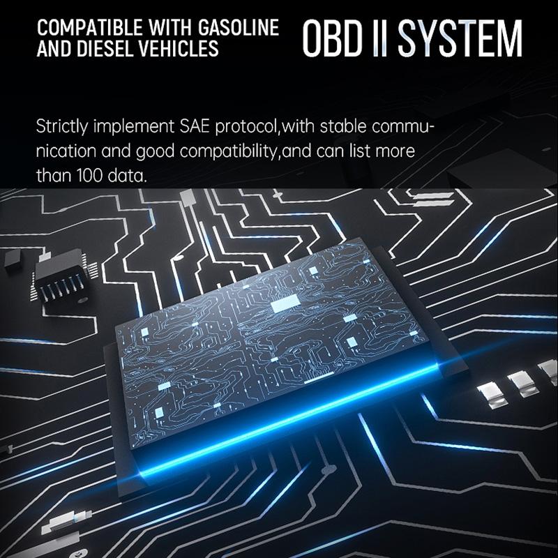 3.5 Inch Car Obdii + Mems + Gps Hud System 5