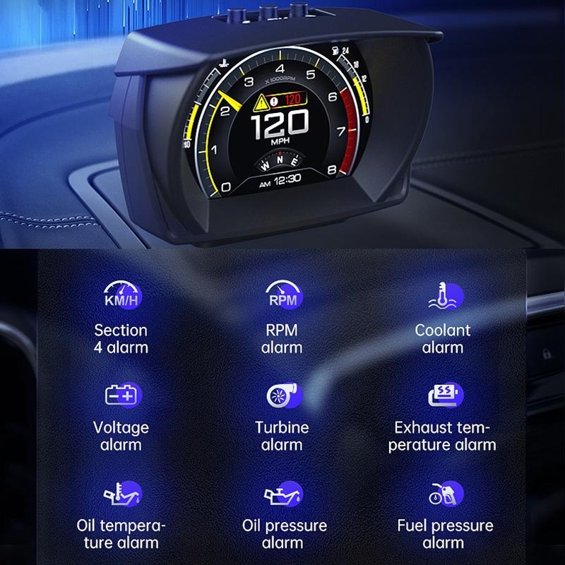 3.5 Inch Car Obdii + Mems + Gps Hud System 8
