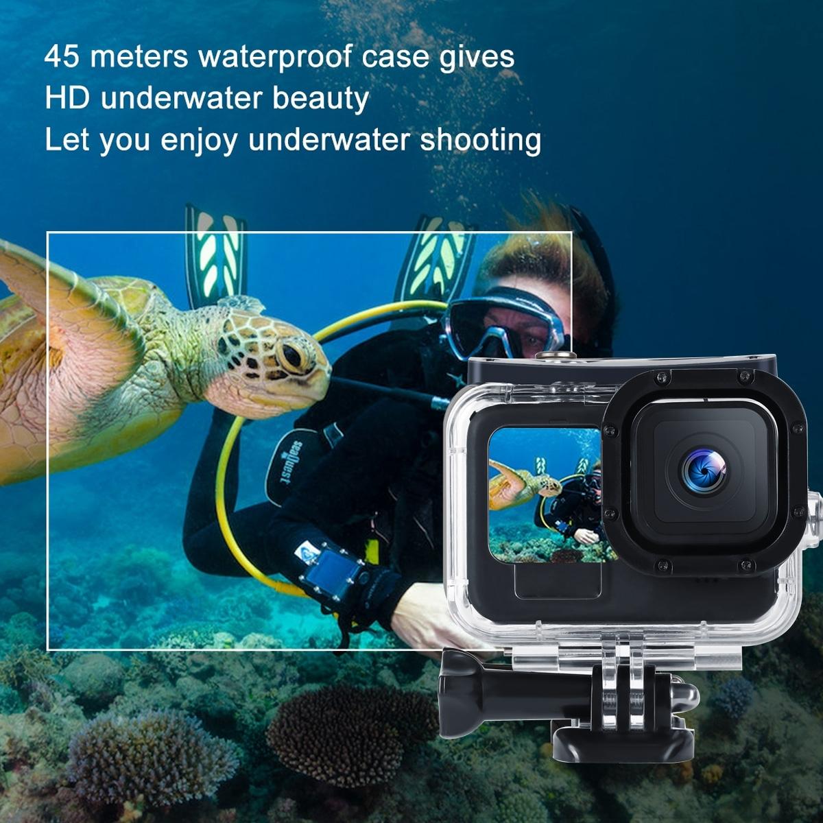 Waterproof Housing for Gopro Hero10 / 9 with Mount and Screw - 45m 7