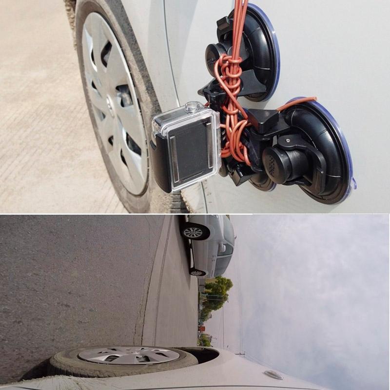 Triangle Suction Cup Mount for Action Cameras with Screwdriver 6