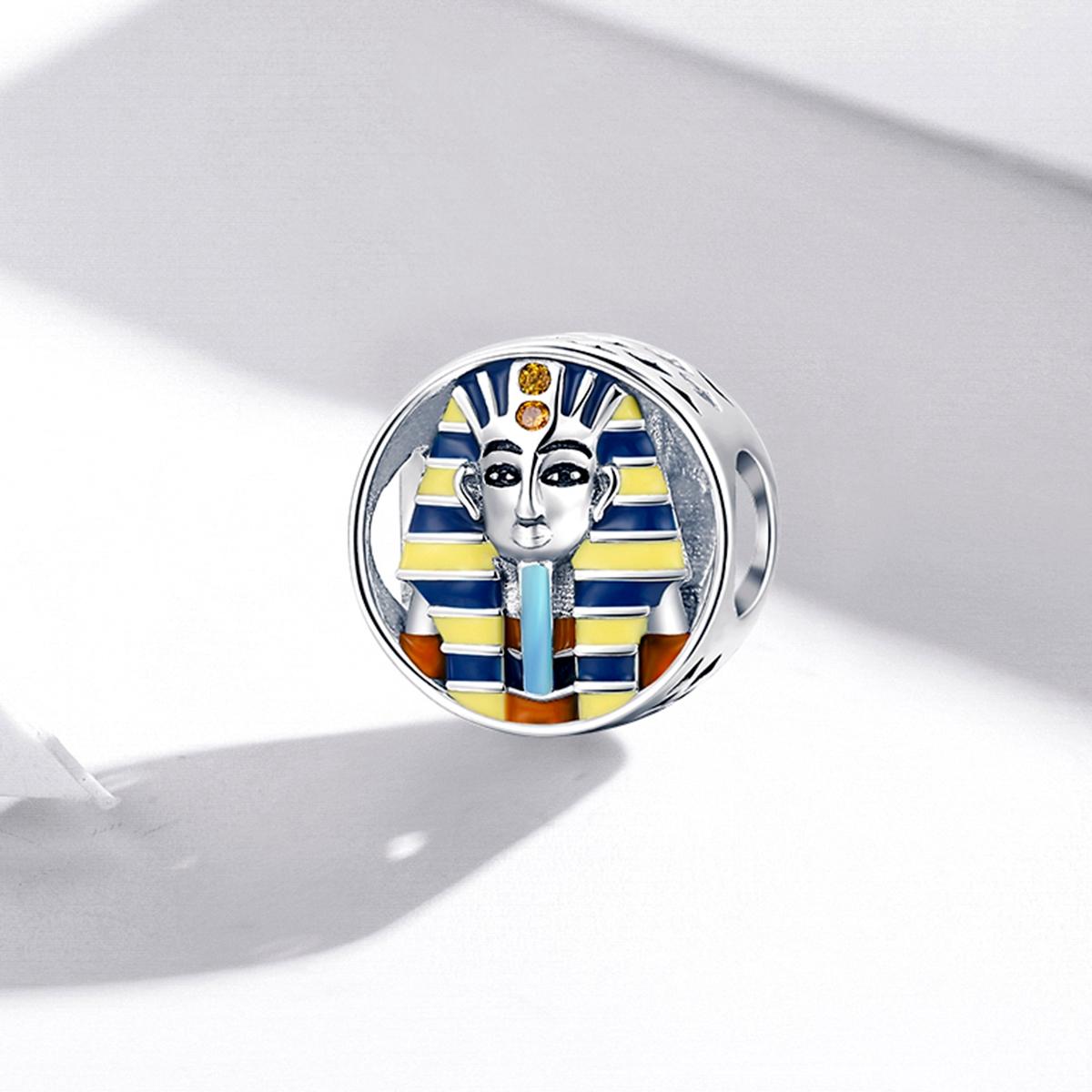 925 Sterling Silver Egyptian Pharaoh Beads For Diy Bracelets & Necklaces 3