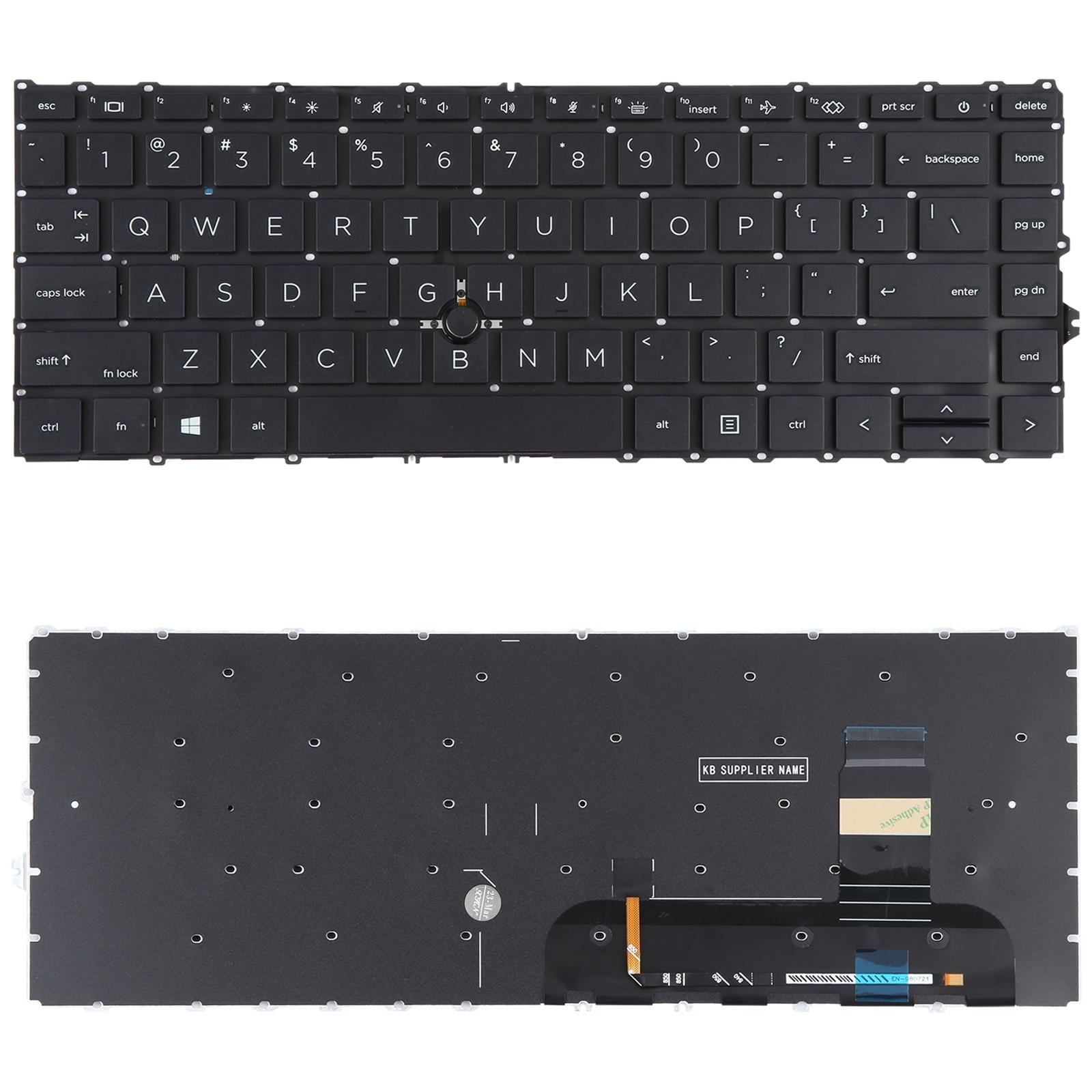 Backlit us Keyboard for Hp Elitebook 840 / 745 G7 / G8