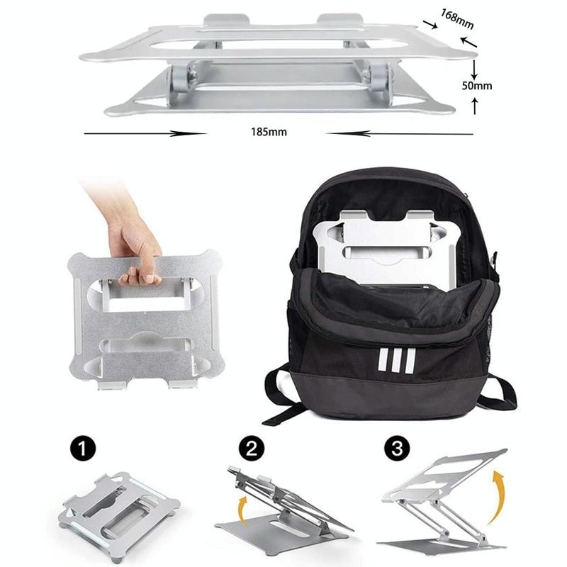 Foldable Laptop Stand - Portable and Compact 5