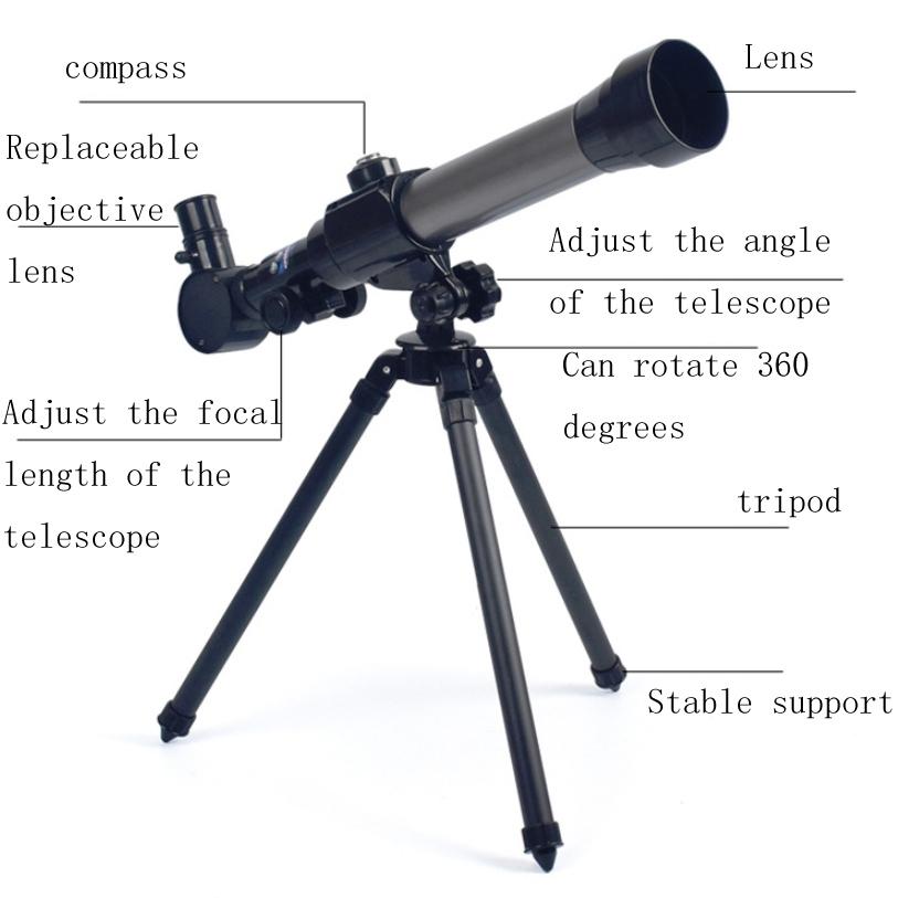 High-power Small Telescope for Kids - Science Education Toy 3