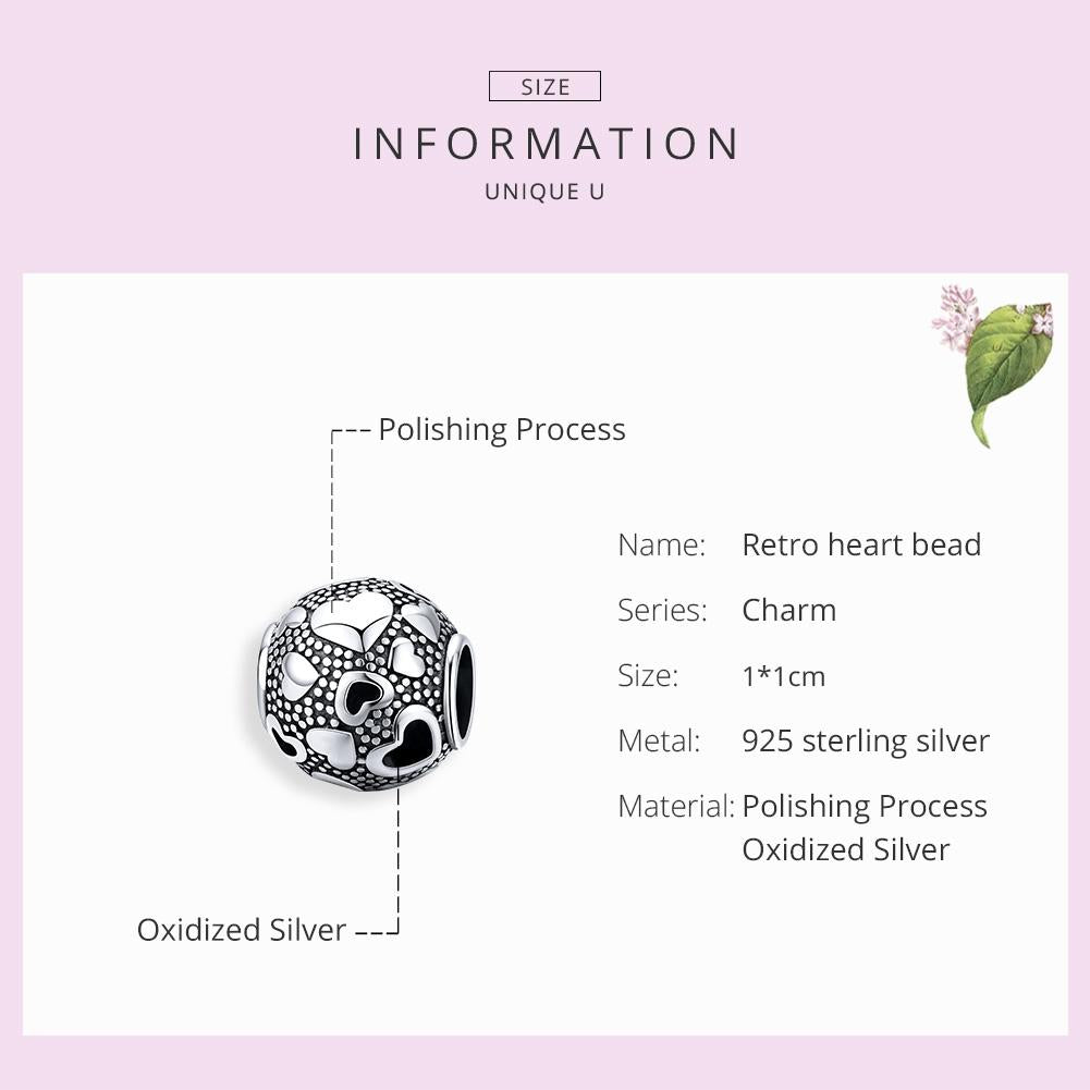 925 Sterling Silver Chic Beaded Bracelet Diy 6