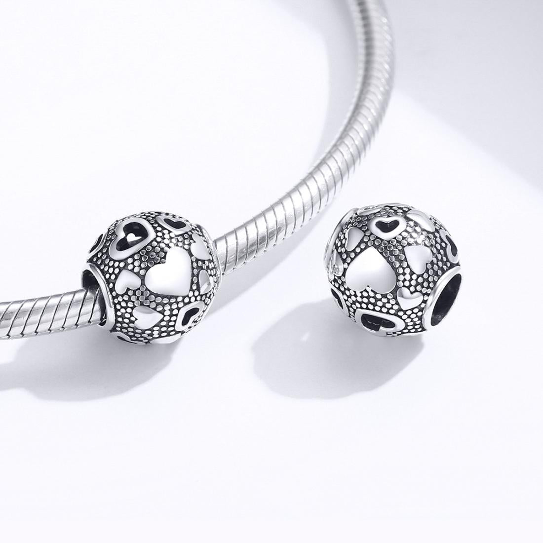 925 Sterling Silver Chic Beaded Bracelet Diy 7