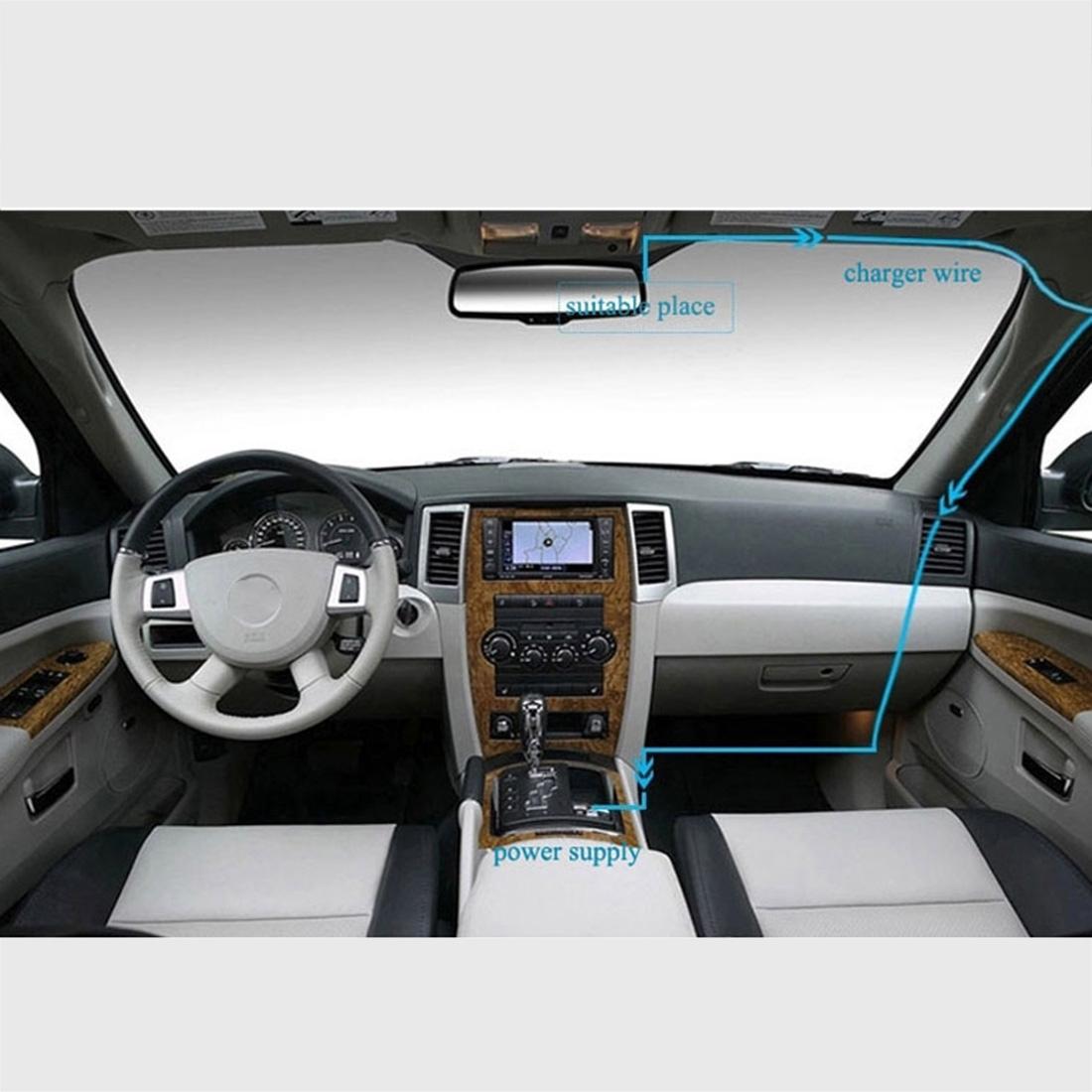 4.3 Inch Hd 1080p Rearview Mirror Vehicle Dvr with Screen Display 7