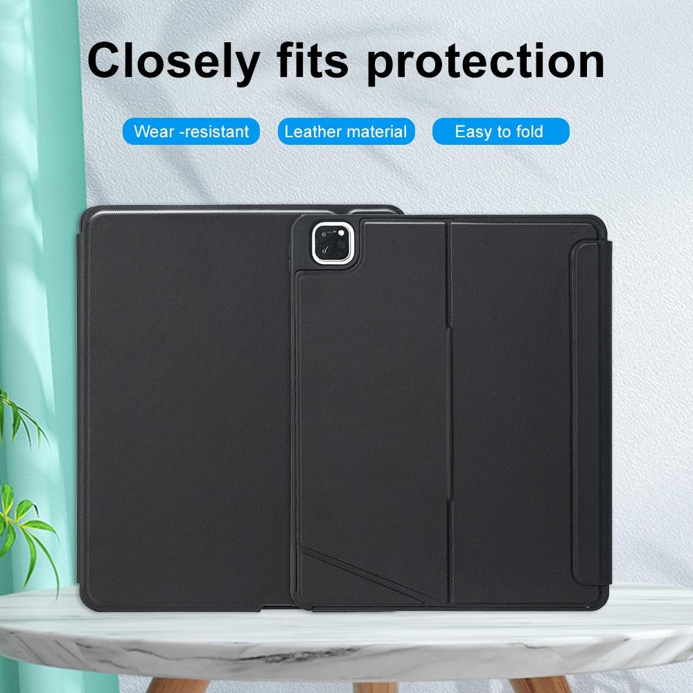 12.9 Ipad Pro Touch Backlight Bluetooth Keyboard Leather Case - Split Type 2022 / 2021 / 2020 / 2018 6
