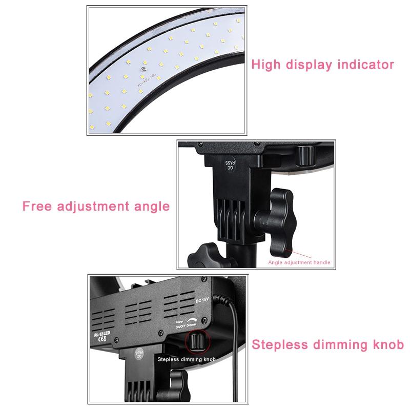 12 Anchor Led Ring Fill-in Light for Photography Self-timer 9