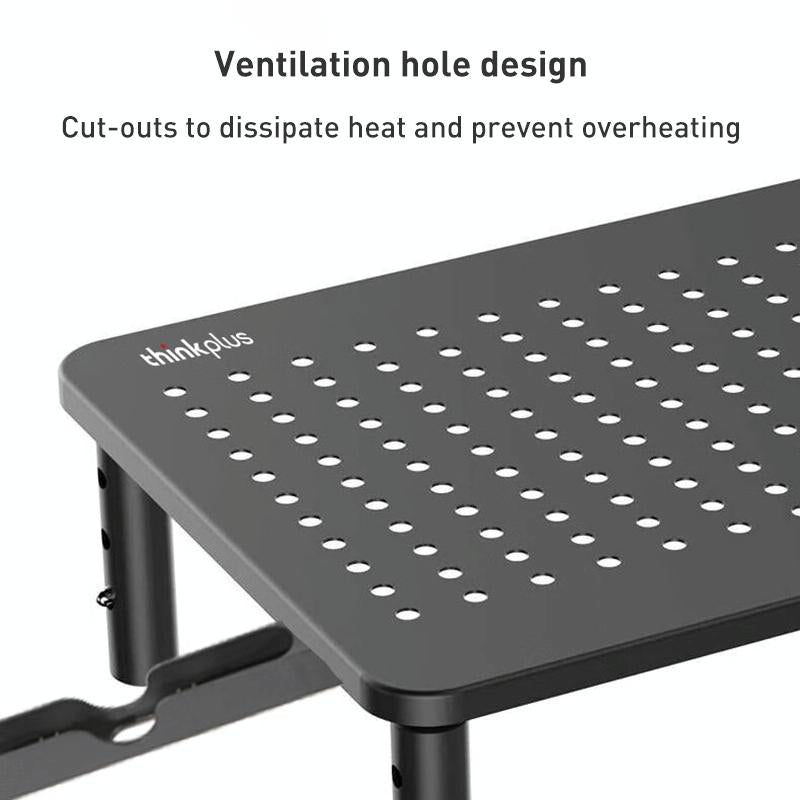 Lenovo Thinkpad Laptop Stand with Phone Holder - Elevated Monitor Stand 5