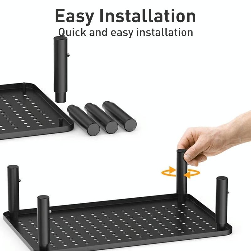 Lenovo Thinkpad Laptop Stand with Phone Holder - Elevated Monitor Stand 6