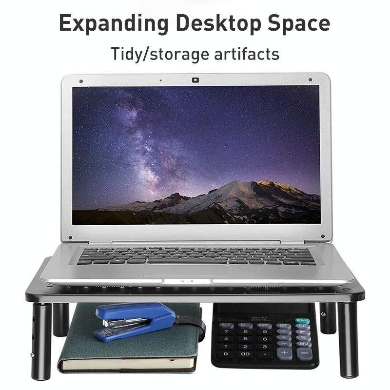 Lenovo Thinkpad Laptop Stand with Phone Holder - Elevated Monitor Stand 10