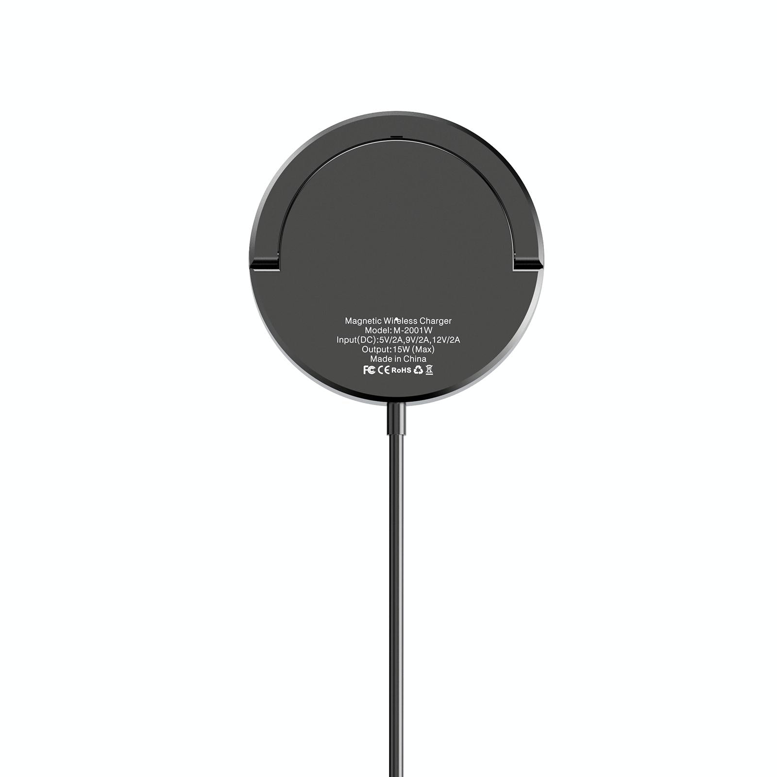 15W Desktop Magsafe Magnetic Wireless Charger With Usb C Cable 4