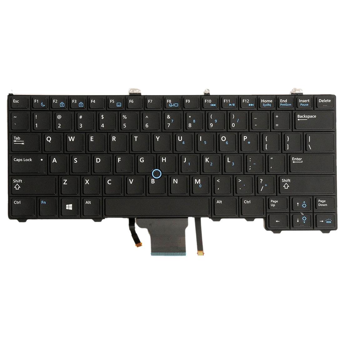 Backlit Keyboard for Dell Latitude 12 7000 Series 3