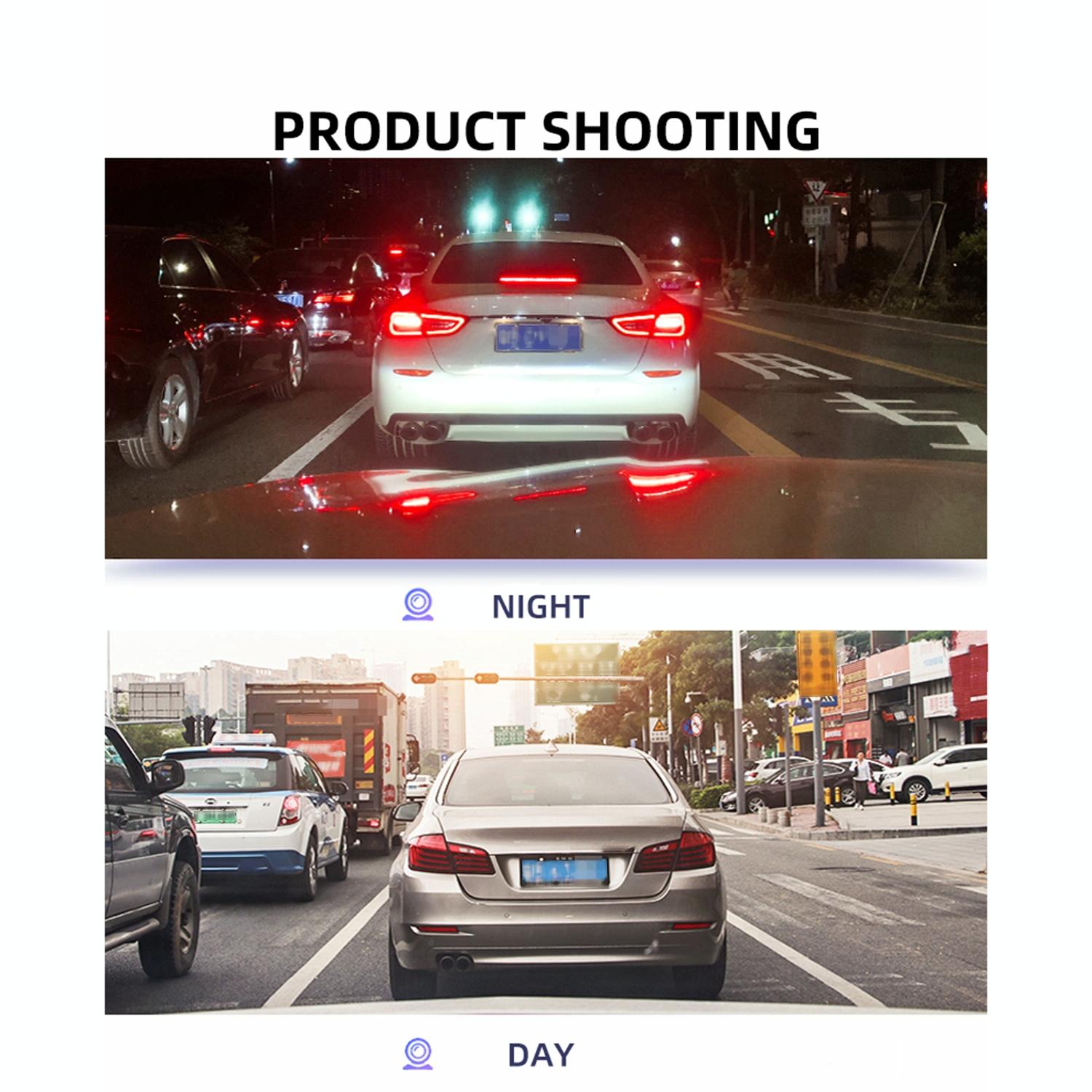Full Hd Car Mirror Dvr Camera - 4.5 Front & Rearview 7